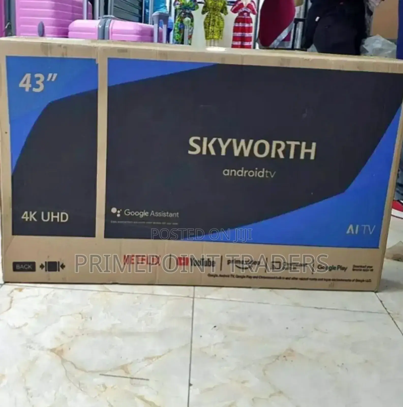 Television Skyworth 43" Smart Google Tv