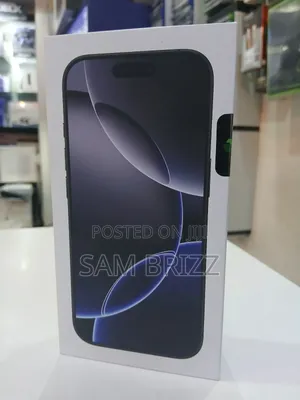 New Apple iPhone 16 Pro 256 GB Black