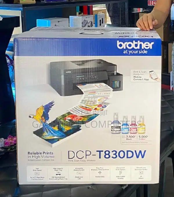 Brother DCP- T830dw Color Printer