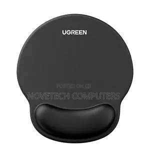 Ugreen Ergonomic Mouse Pad With Wrist Rest – Black