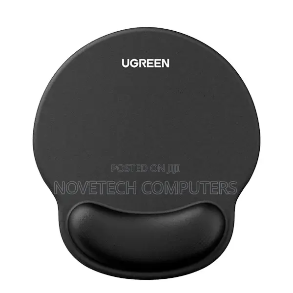 Ugreen Ergonomic Mouse Pad With Wrist Rest – Black