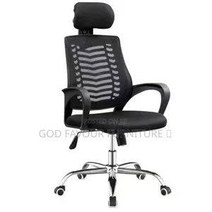 Modern Office Chair With Headrest Adjustable Qy6