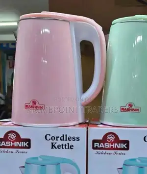 Cordless Electric Kettle (Rashnik) 2.3l; Brand New