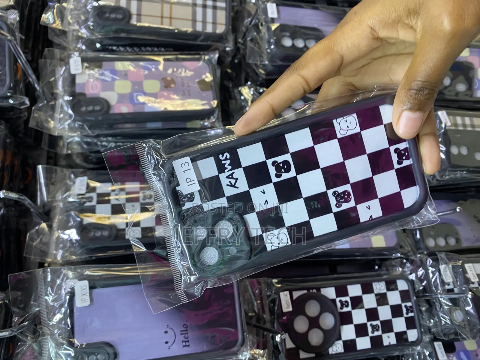 Gingham Checked Buffalo Plaid Case Compatible With iPhone 13