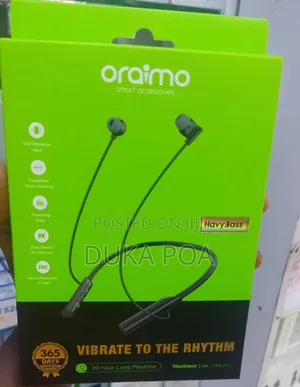 Oraimo Necklace
Lite Oeb-311 Neckband With Call Vibration