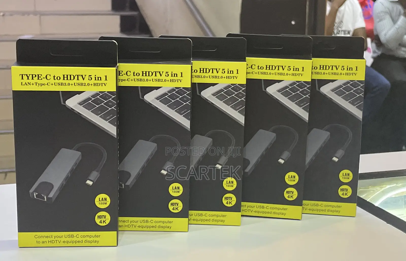 5 In 1 Type C To Hdtv  Hub