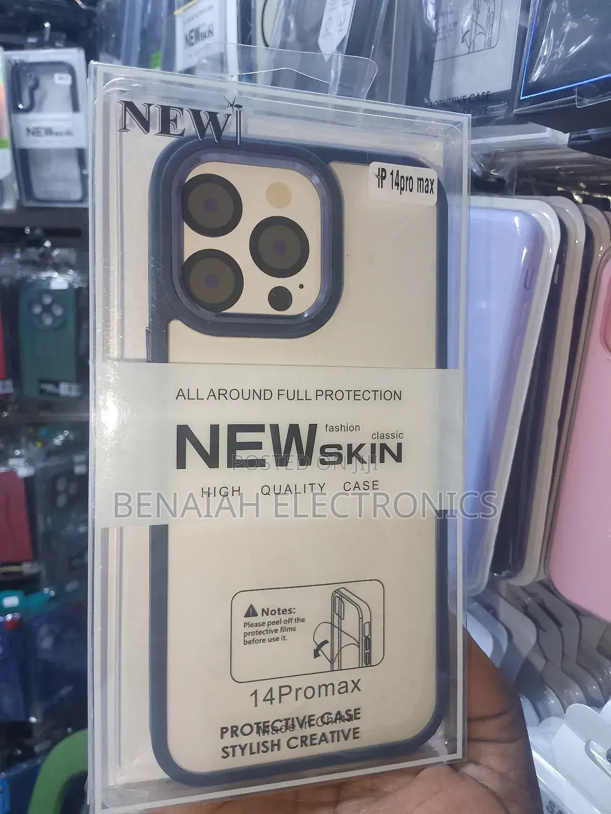 iPhone 14 Pro Max Full Protection Cover (Clear Case)