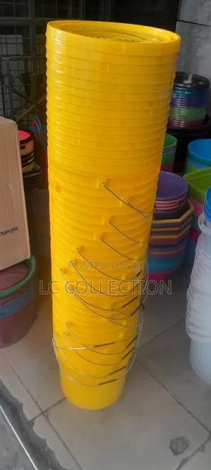 Yellow 10ltrs Bucket