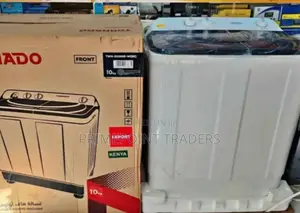 Washing Machine 10kg Tornado, Twin Tub; White