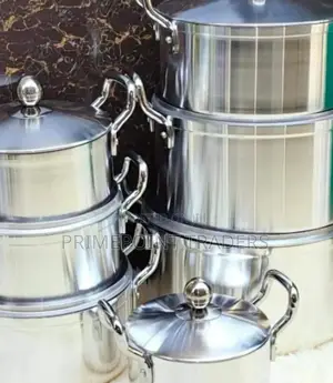 Stainless Steel Cooking Pot (Tornado) Tc-14pcs