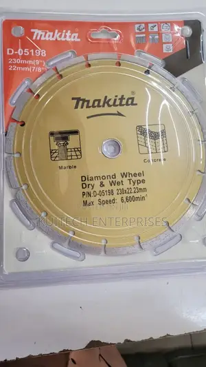 Makita Diamond Wheel Disc/Diamond Disc 7"