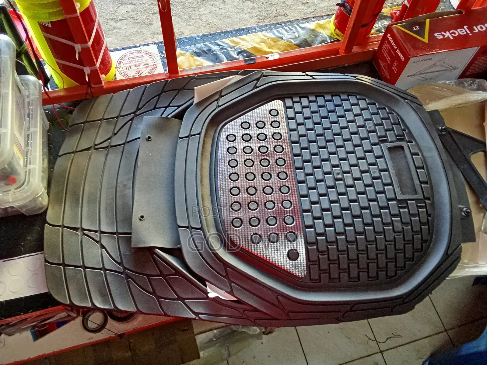 Floor Mats Silver