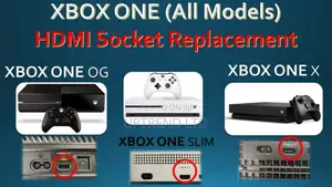Xbox One X for Parts Affordable Xbox One Hdmi Socket Repair