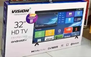 Vision Plus 32 Inch, Bluetooth, Frameless, Smart Android Tv