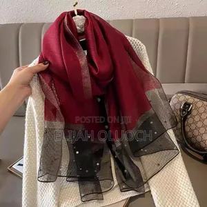Red Pearl Scarves