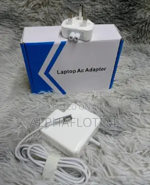 85w Genuine L -Tip Macbook Magsafe Ac Adapter - White