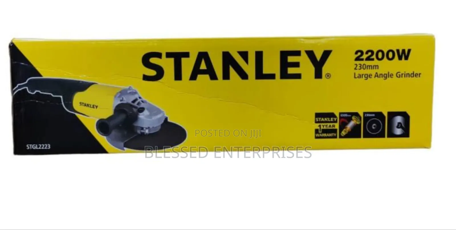Stanley Large Angle Grinder