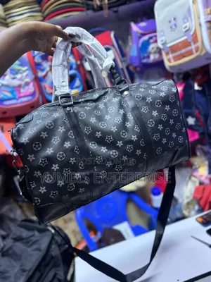Black Medium Lv Duffel Bag at 1200 Weekender Bag