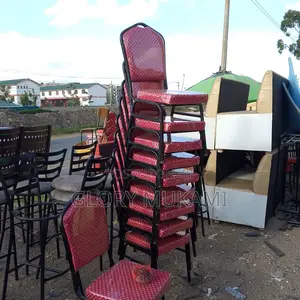 Church Conference Red Chairs