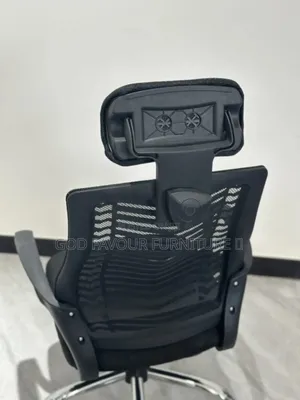 Vintage Headrest Office Chair Black Qw8zy