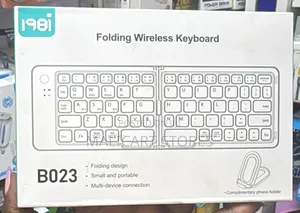 Folding Wireless Bluetooth Keyboard