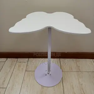 White Modern Butterfly Shaped Side Stool/Table*