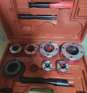 Ratchet Die Stock/Die Socket Set 1⁄2 to 2inches