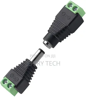 Dc Power Jack Plug Adapter,12v, 24v Male +Female