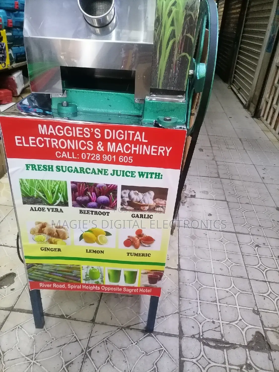 Well Performing Sugarcane Juicer