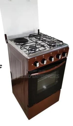 Premier 3 Gas and 1 Electric/Four Burner With Electric Oven