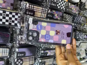 Flannel Scottish Tartan Grid Stripe Fabric iPhone 14 Case