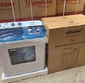 Washing Machine 7kg (Vision) Twin Tub; White