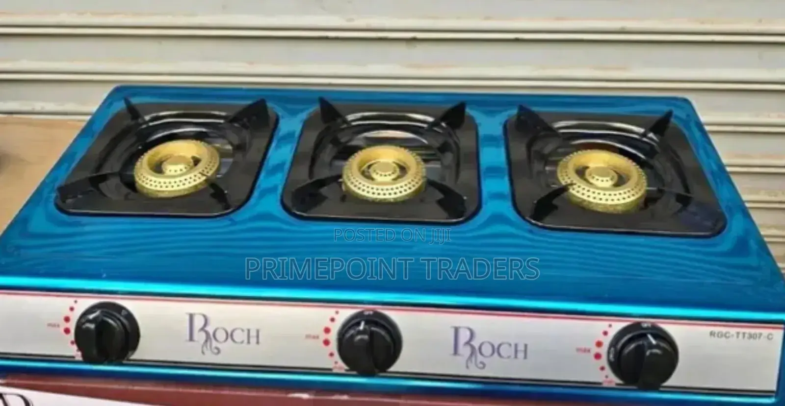 Stainless Steel Cooker (Roch) 3 Burner; Brand New