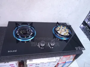 Bolesi Built in 2 Gas Burner Glass Burner