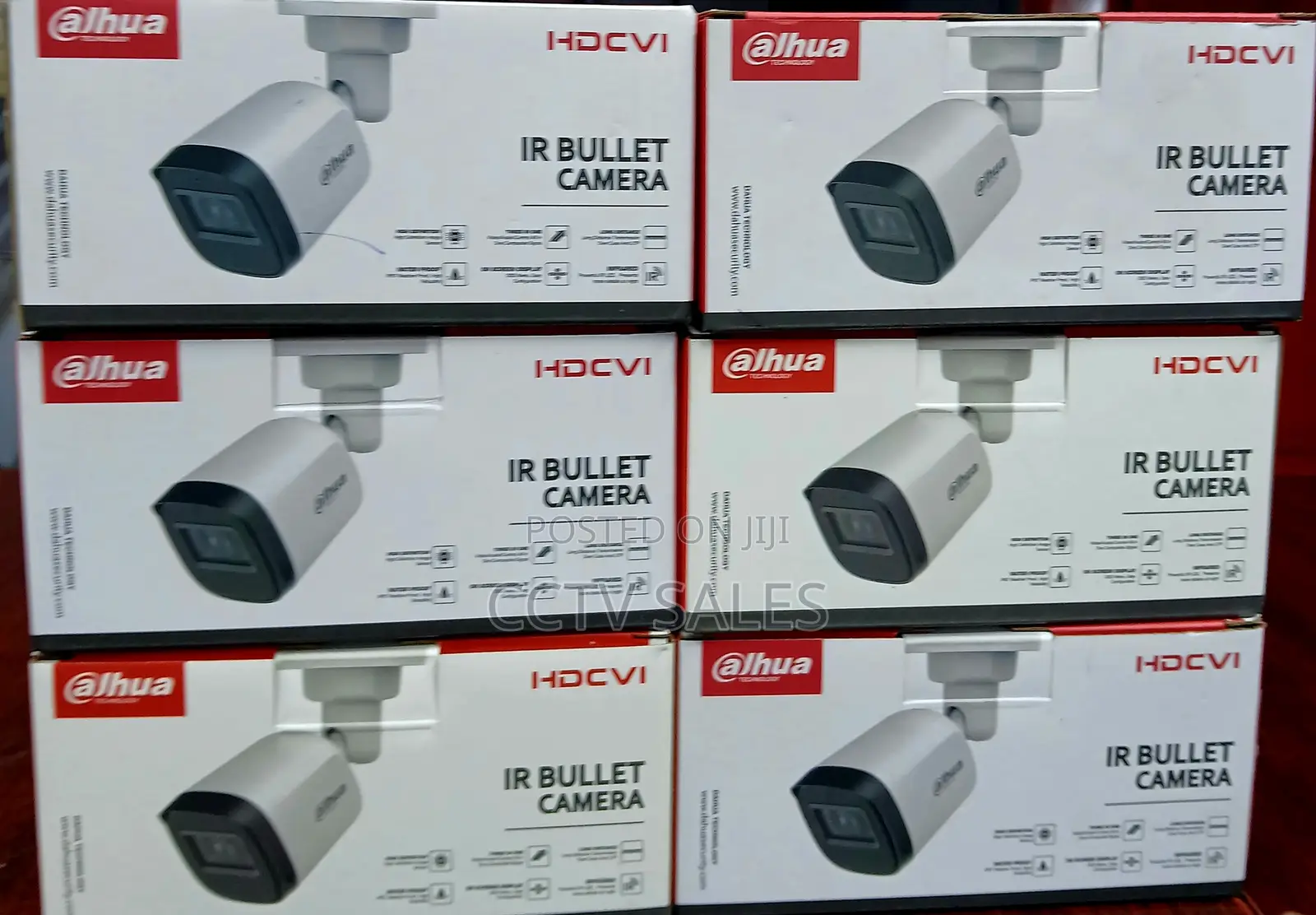 3.6mm 2mp Ir Bullet Dahua Camera 30m