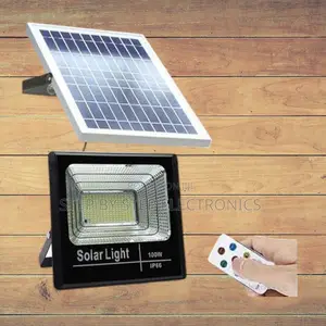 Quality Ensured 100w Outdoor Security Led Solar Flood Light