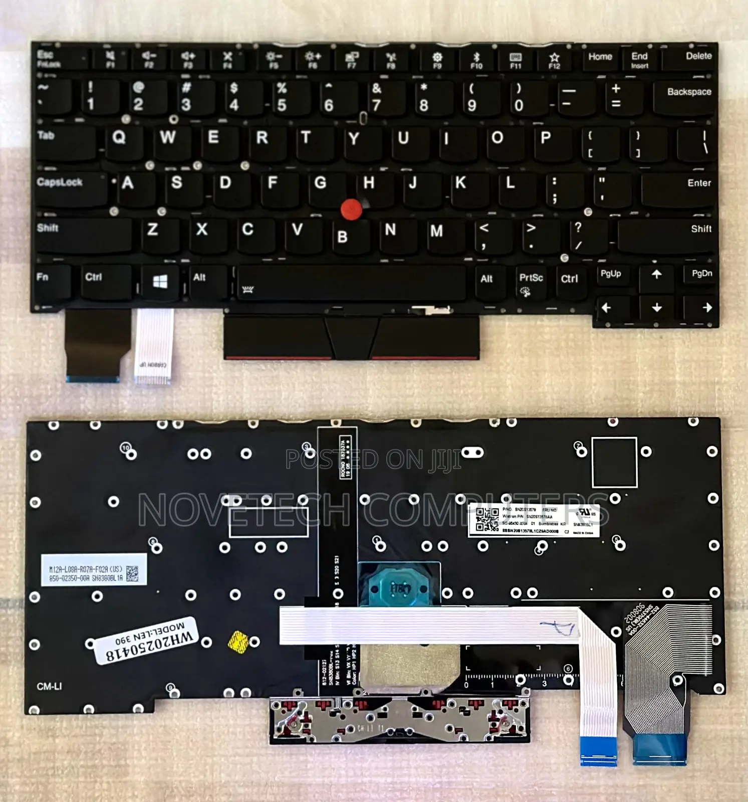 Lenovo Thinkpad X280 X390 X395 Us Layout Keyboard