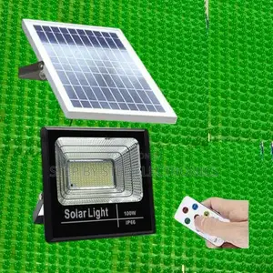 Large Battery 100w Outdoor Security Led Solar Flood Light