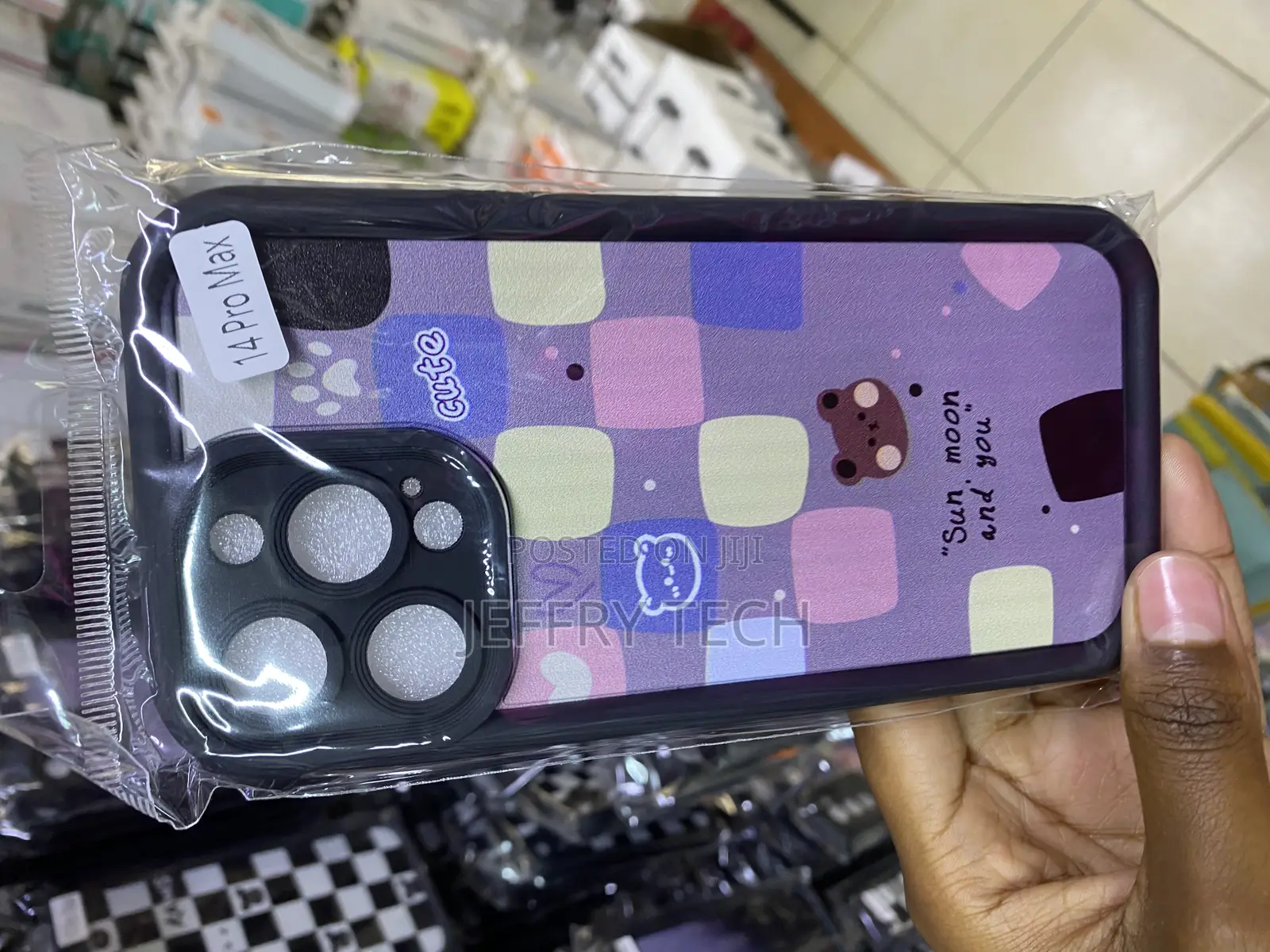 Mixneer Lattice Plaid Tartan Damier iPhone 14 Pro Max