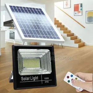 Automatic 100 Watts Outdoor Security Led Solar Flood Light