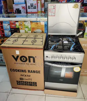 Von 50×50 Cm 3 Gas + 1 Electric Standing Cooker