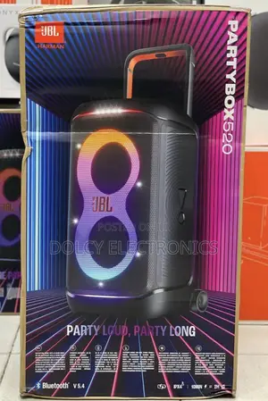 JBL Partybox 520 Portable Party Speaker With Ai Sound Boost