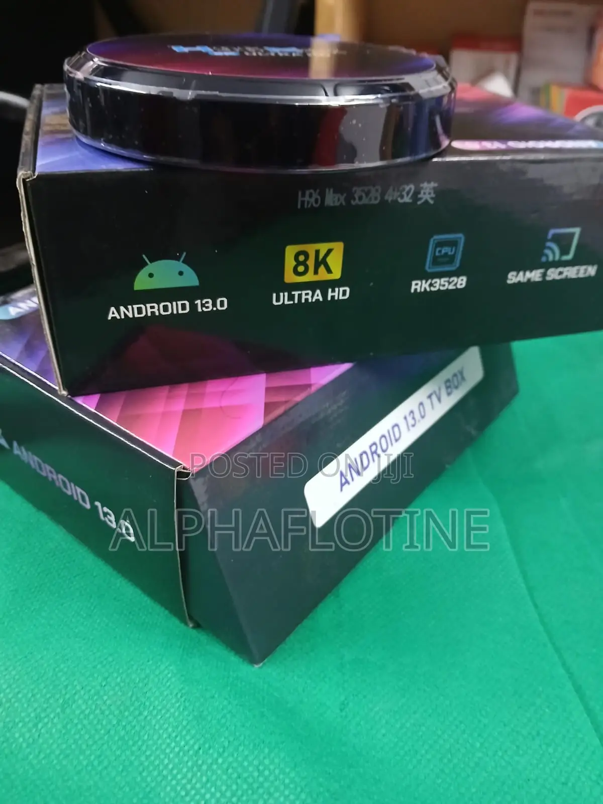 New Arrivals Smart Tv Android Box H96max Android13 4gb+32gb