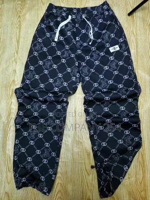 Cotton Unisex Casual Men Side Pocket Cargo Pants Trousers