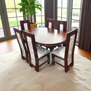 Dining Set Prime Oval 6 Seater Dining Set, Wooden