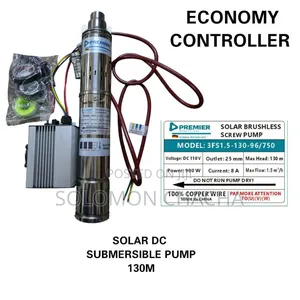 Premier 130m 900w 110v Solar Dc Submersible Pump Bestquality
