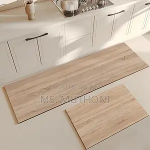 Neutral Aesthetic 2 Piece Kitchen Mats