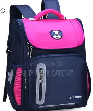 Girls Favourite Pink Sm Water Resistant Backpack School Bag
