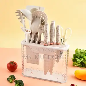 Aesthetic 16pcs/Stainless Steel Kitchen Knife Set