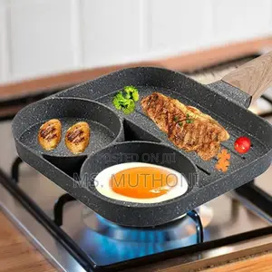 3 and 4 Hole/Slot Breakfast Pan (Induction,Gas , Electric)